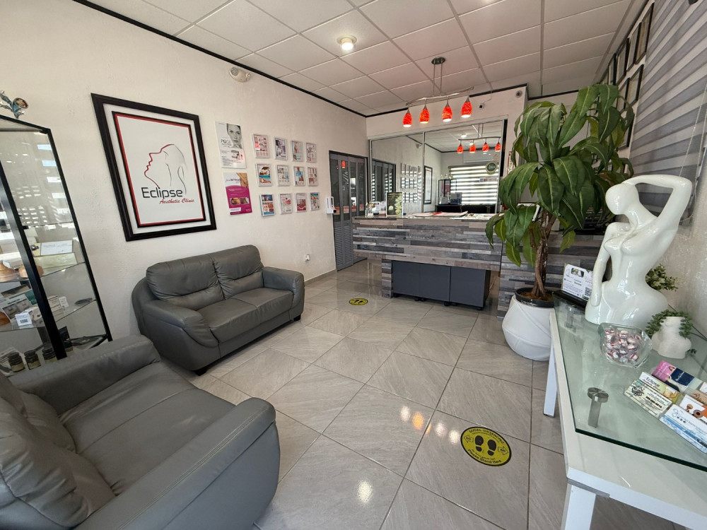 Recepción de Eclipse Aesthetic Clinic en Isabela